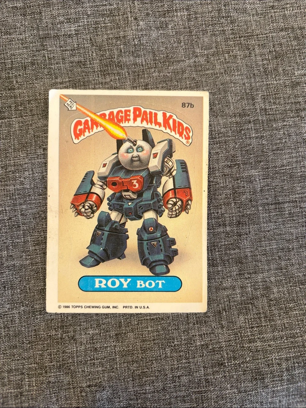 Topps garbage pail